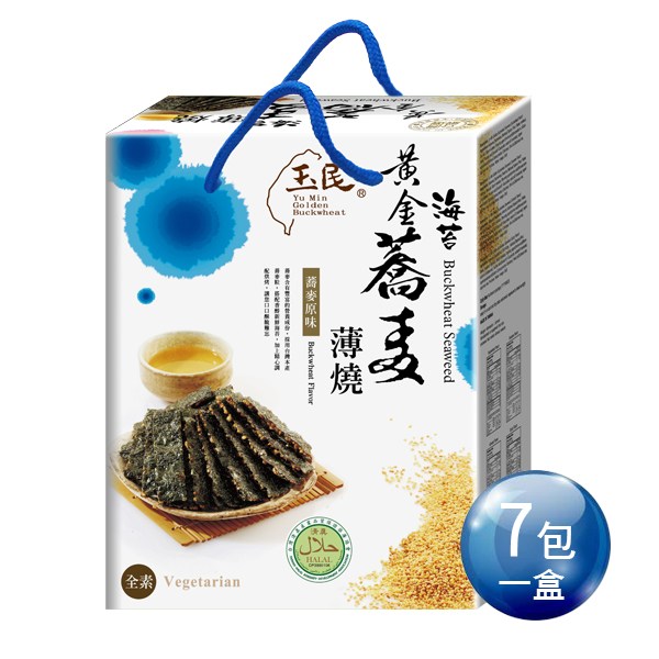 黃金蕎麥海苔禮盒(7包)